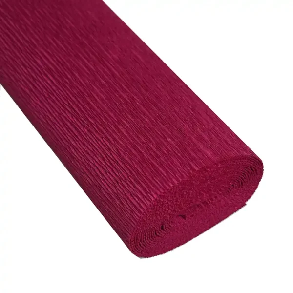 italiensk crepepapir 180 g bordeaux