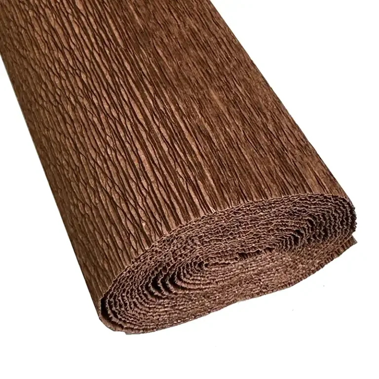 italiensk crepepapir 180 g chokoladebrun