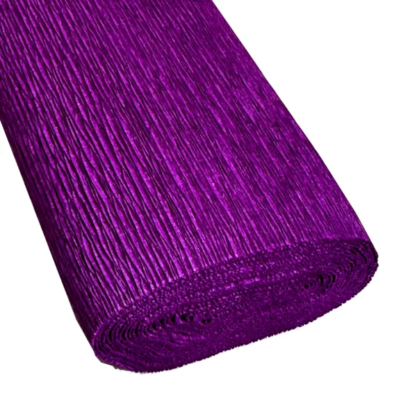 italiensk crepepapir 180 g violet