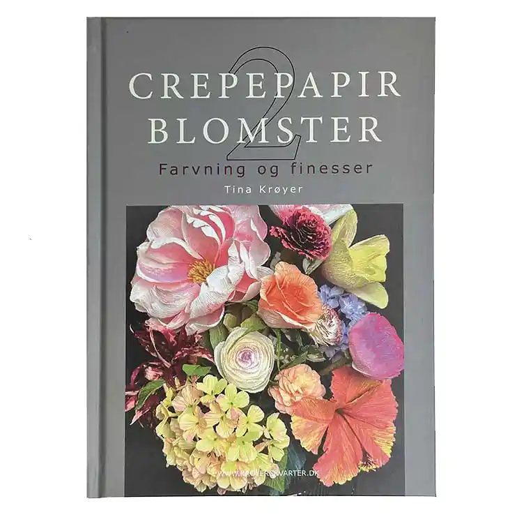 crepepapirblomster farvning og finesser bog