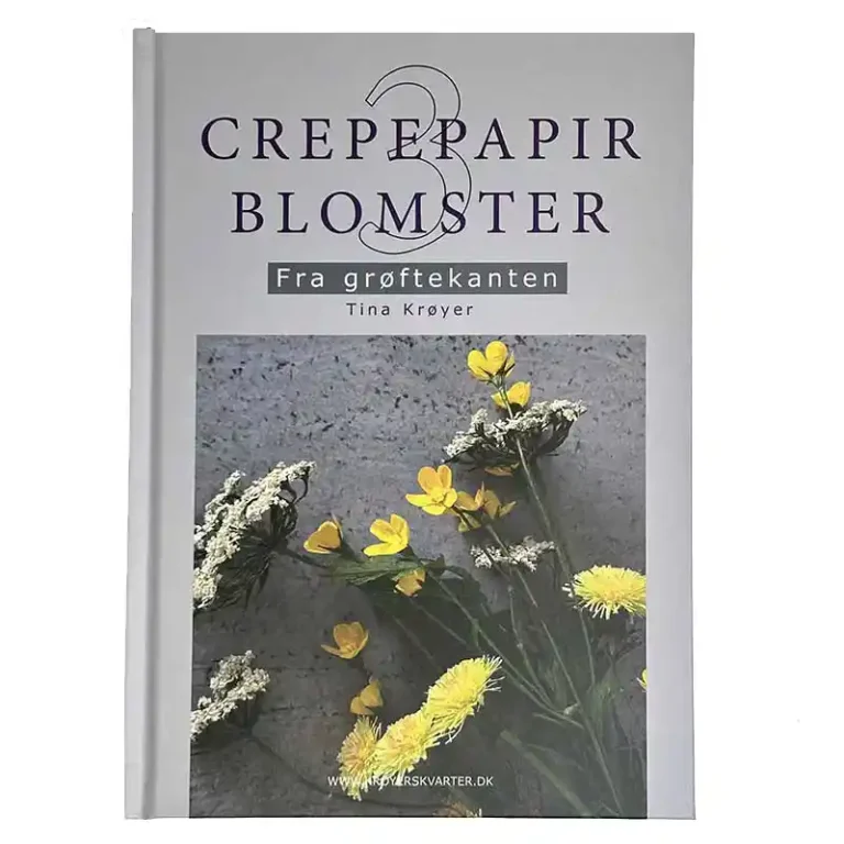 grøftekanten crepepapirblomster