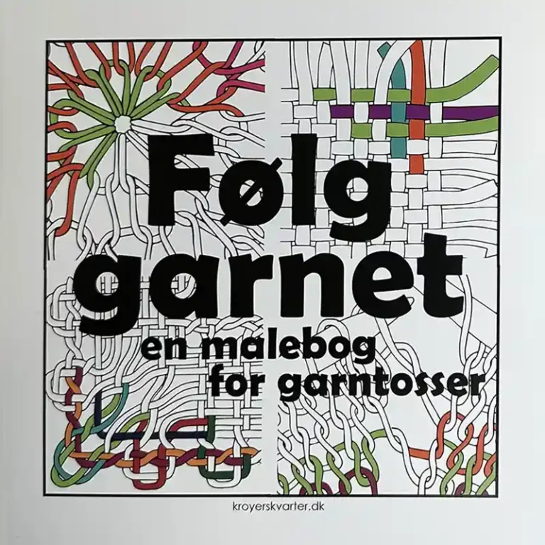 malebog for garntosser følg garnet