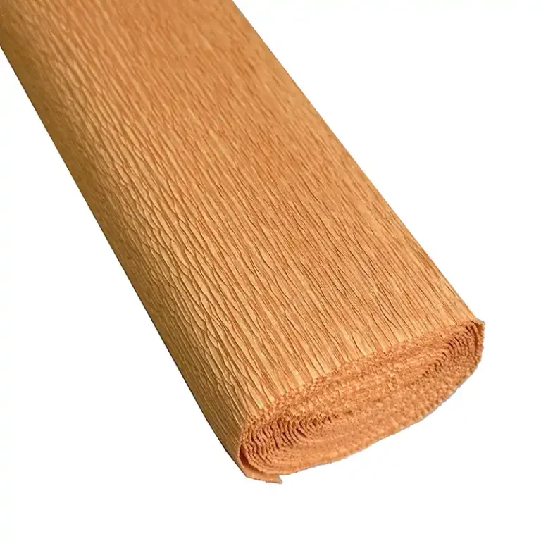 italiensk crepepapir 180 g brændt orange