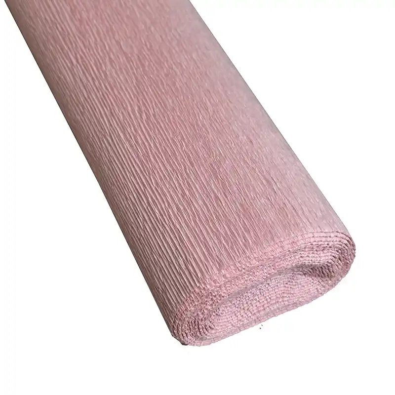 italiensk crepepapir 180 g gammelrosa