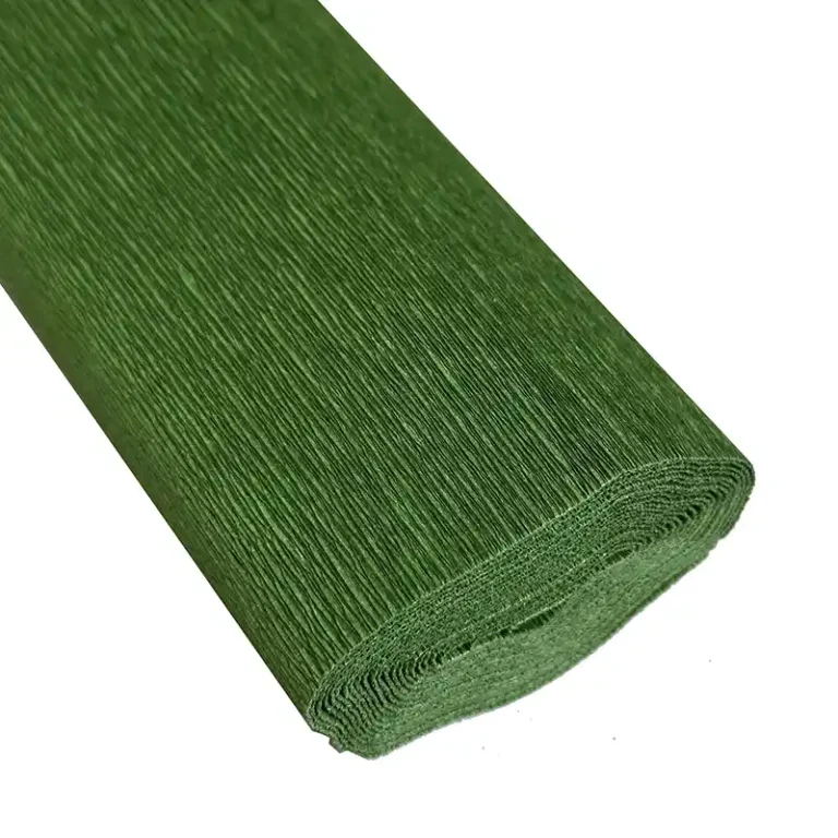 italiensk crepepapir 180 g græsgrøn