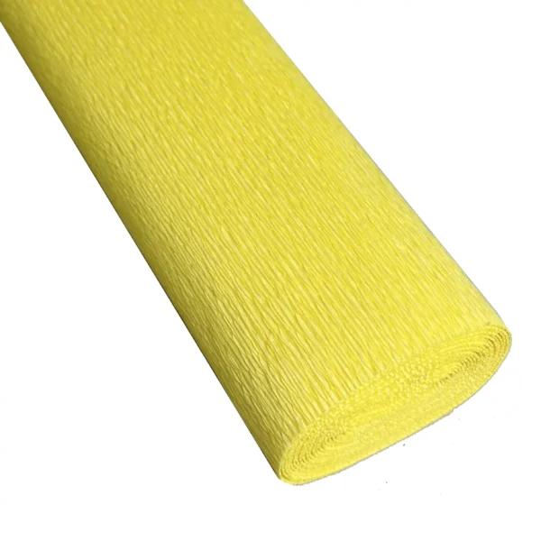 italiensk crepepapir 180 g gulgul