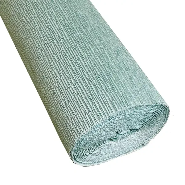 italiensk crepepapir 180g lys mint