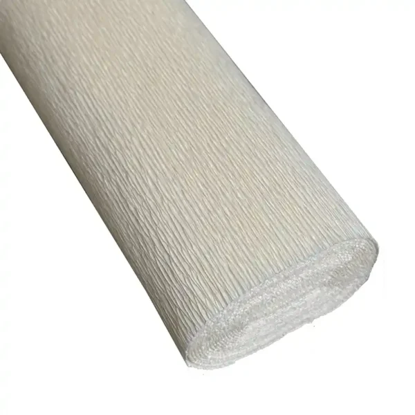 italiensk crepepapir 180 g råhvid