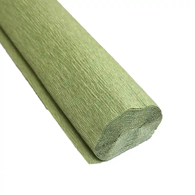 salviegrøn italiensk crepepapir